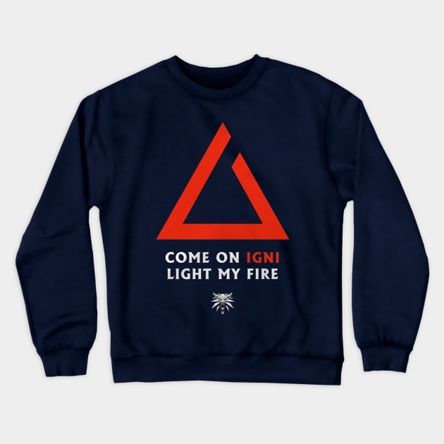 The Witcher Symbol Crewneck Sweatshirt by pberry